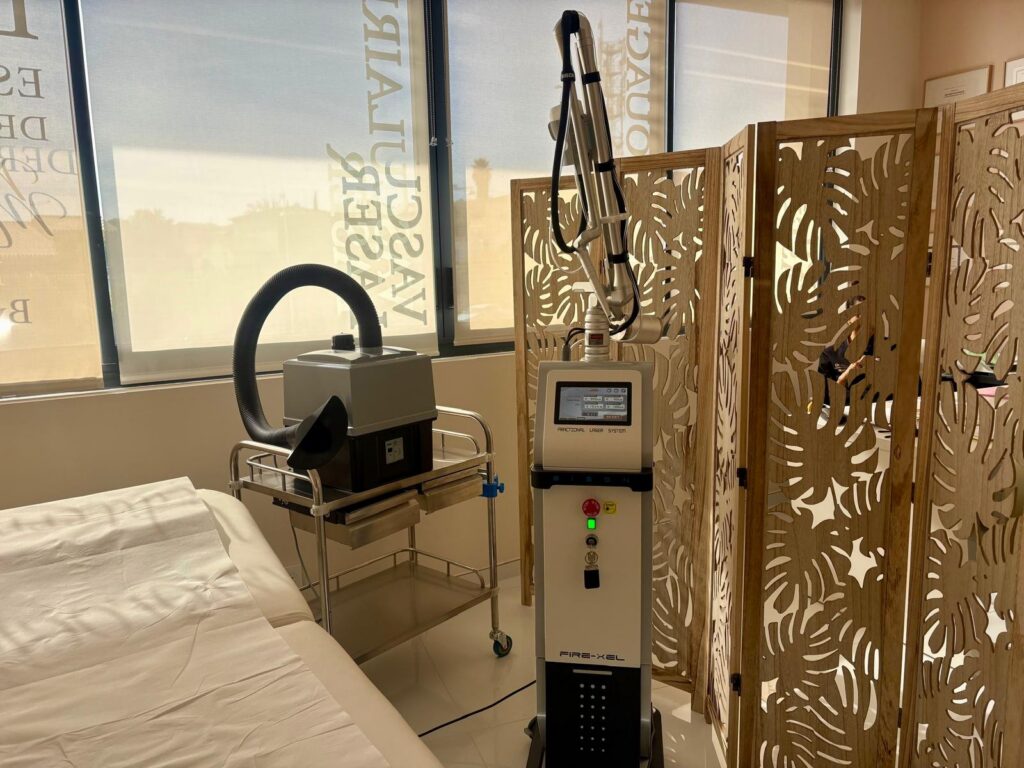 Laser CO2 fractionné Bison du cabinet